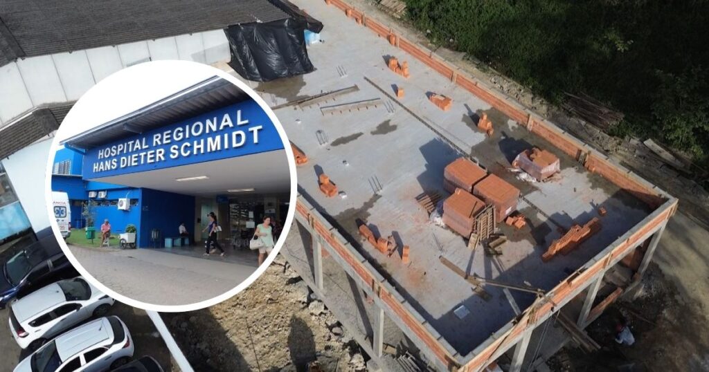 Avanço nas Obras de Cardiologia do Hospital Regional em SC: 50% Concluído