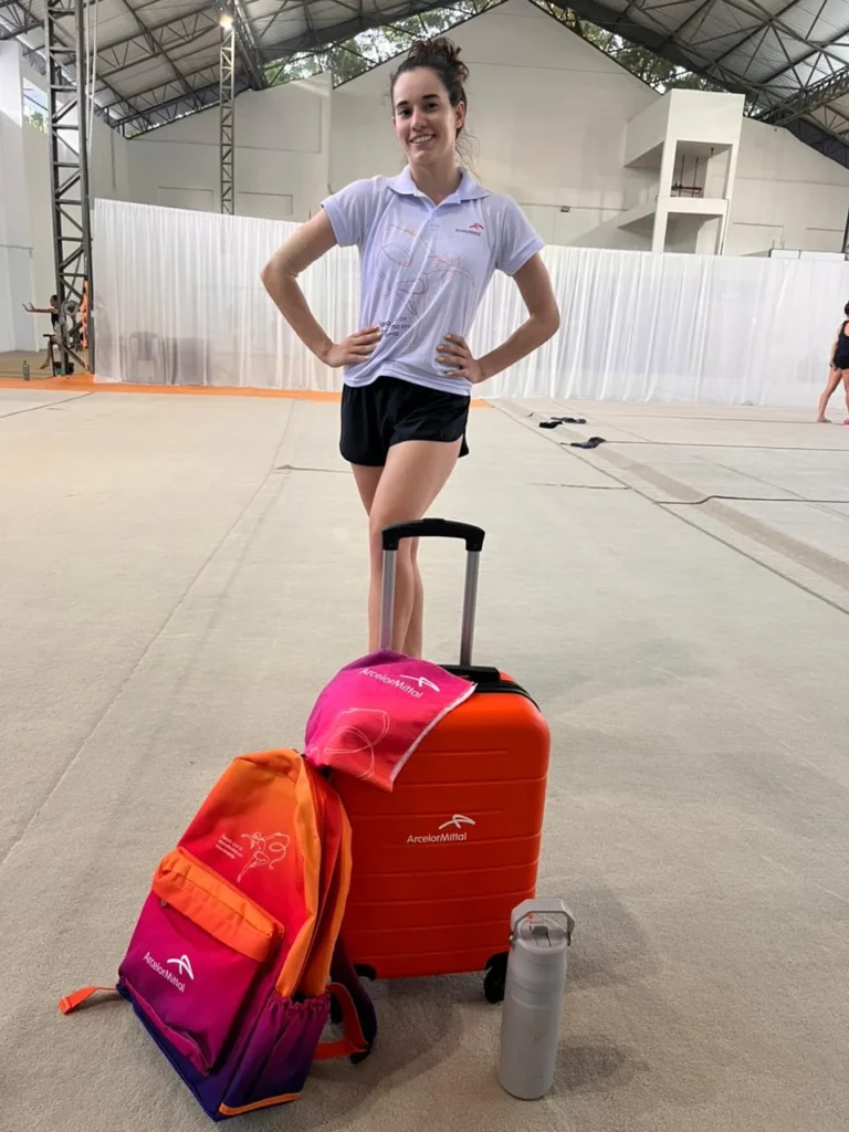 Ginasta de Joinville Luana Franceschi Disputa Brasileiro com Cinco Chances de Medalha