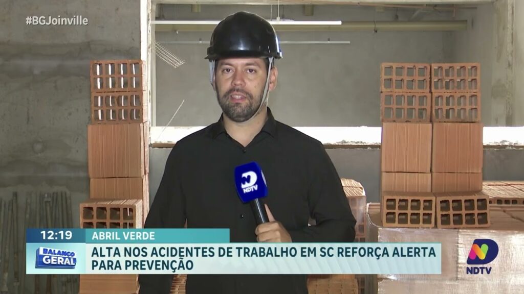 Joinville é Destaque em Acidentes de Trabalho em SC e Levanta Sinal de Alerta no Abril Verde