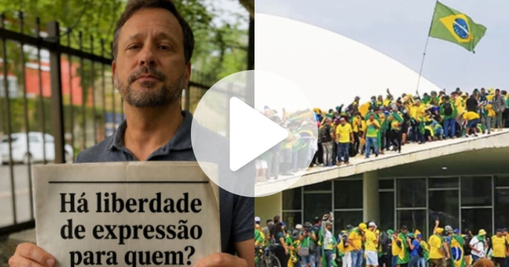 Censura em Debate: Adriano Silva e o Impacto do 8 de Janeiro na Liberdade de Expressão