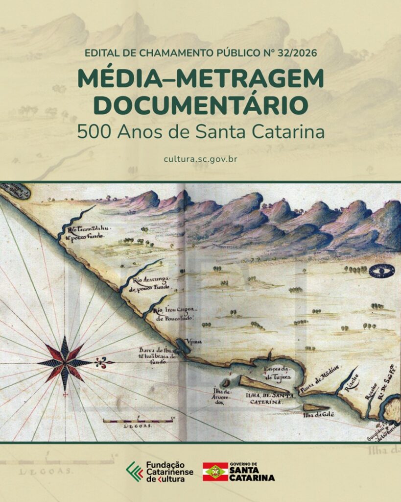 Edital de Cultura Seleciona Documentário sobre 500 Anos de Santa Catarina