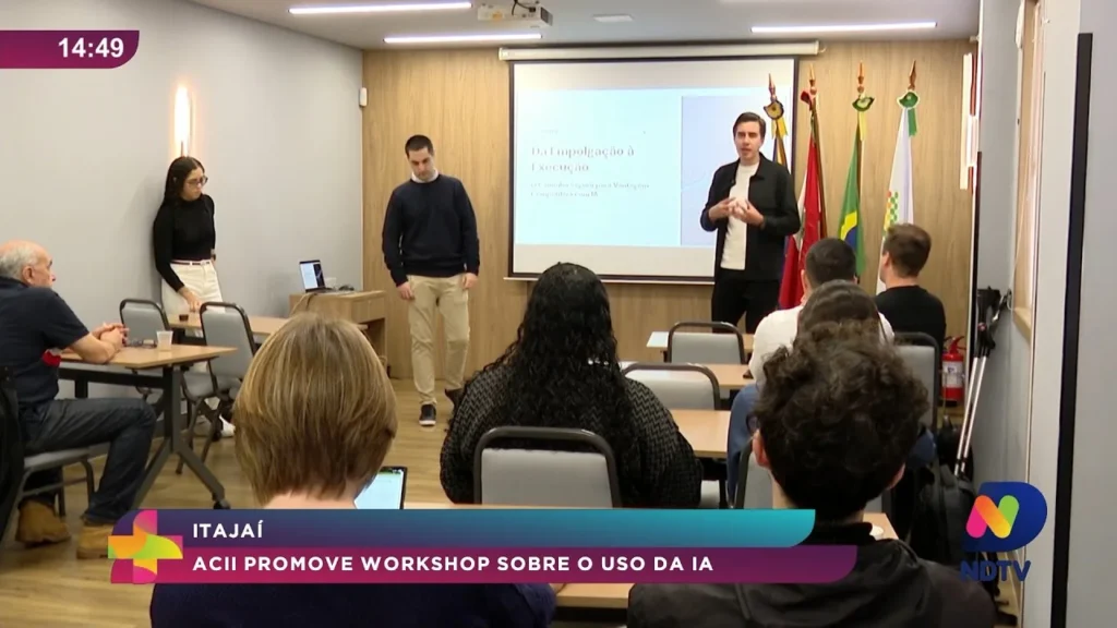 ACII de Itajaí promove workshop sobre inteligência artificial e inovação para negócios ACII de Itajaí promove workshop sobre inteligência artificial e inovação para negócios