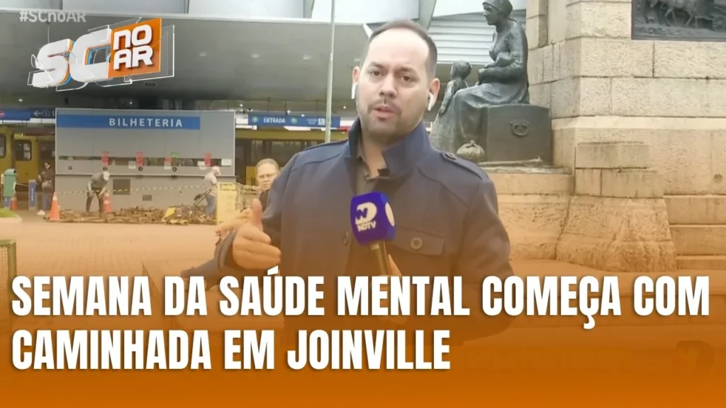 Semana da Saúde Mental mobiliza Joinville até sexta-feira