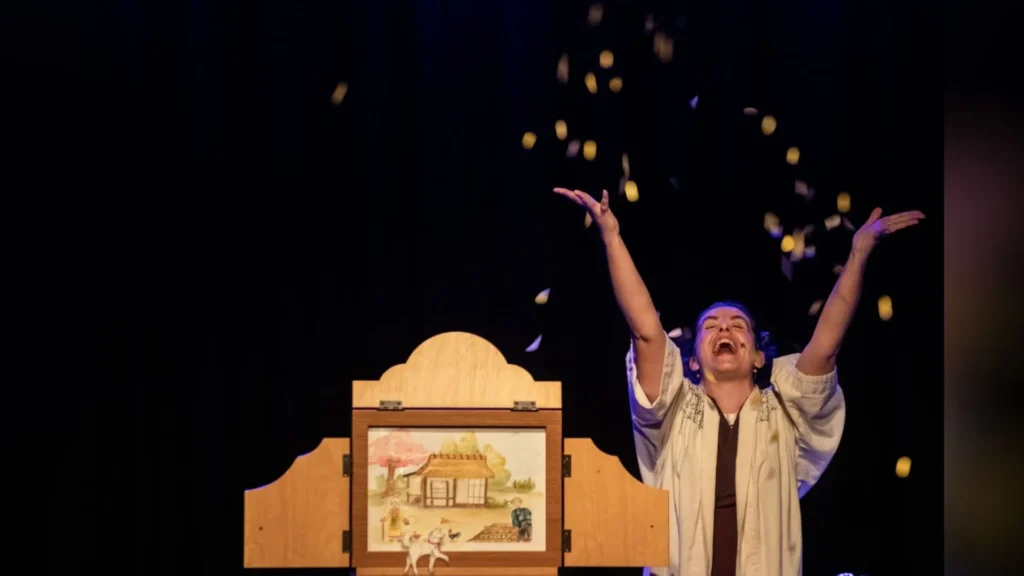 Teatro de Papel Japonês Encanta Santa Catarina com Hanasaka Jiisan
