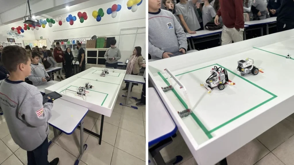 Copa do Mundo de Robótica em Blumenau une alunos e tecnologia na escola pública