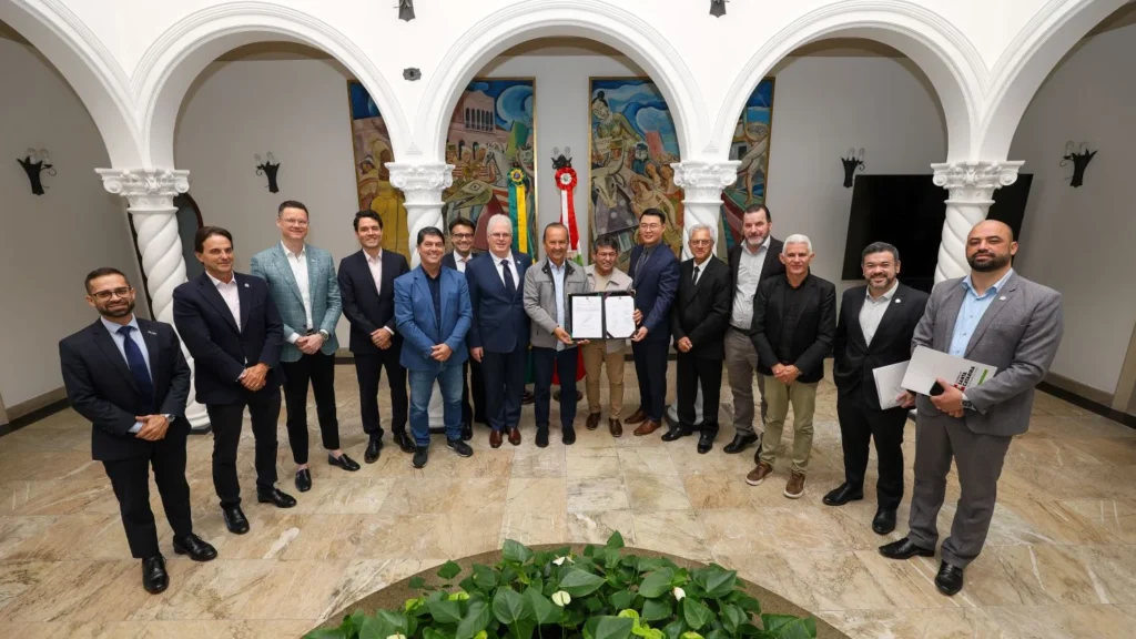 Neusoft Medical Systems investe R$ 250 milhões em Santa Catarina para produzir equipamentos de alta tecnologia Neusoft Medical Systems investe R$ 250 milhões em Santa Catarina para produzir equipamentos de alta