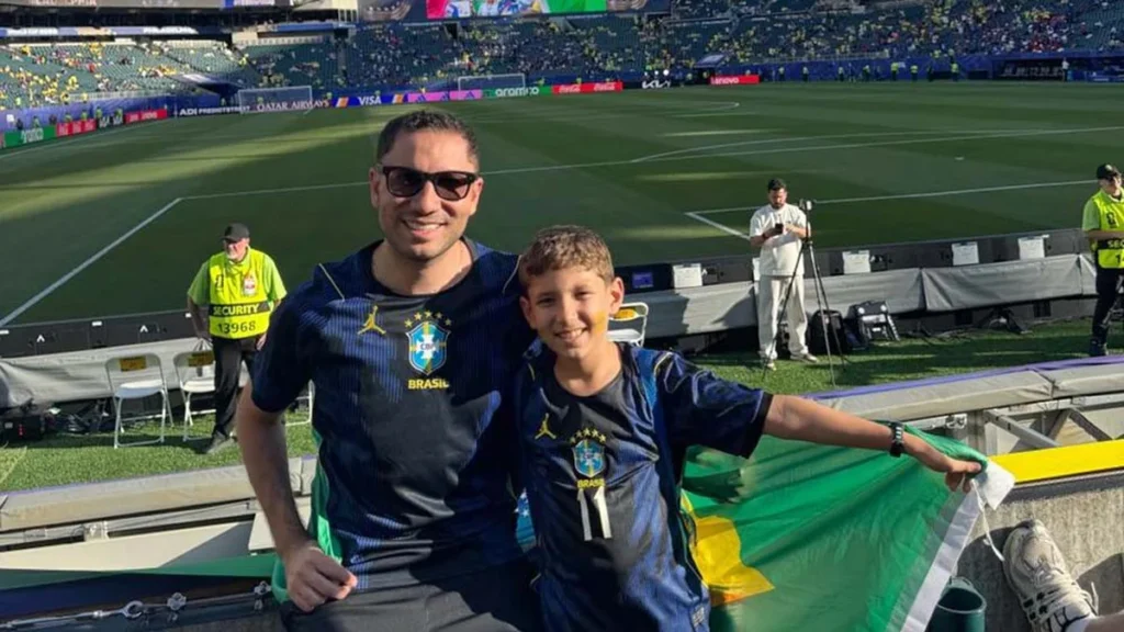 Pai e Filho de Jaraguá do Sul Realizam Sonho e Vivem a Copa do Mundo nos EUA