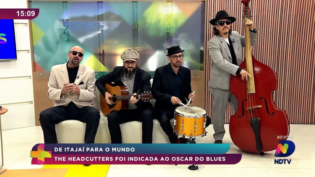 The Headcutters: A Banda de Itajaí que Conquista o Oscar do Blues The Headcutters: A Banda de Itajaí que Conquista o Oscar do Blues