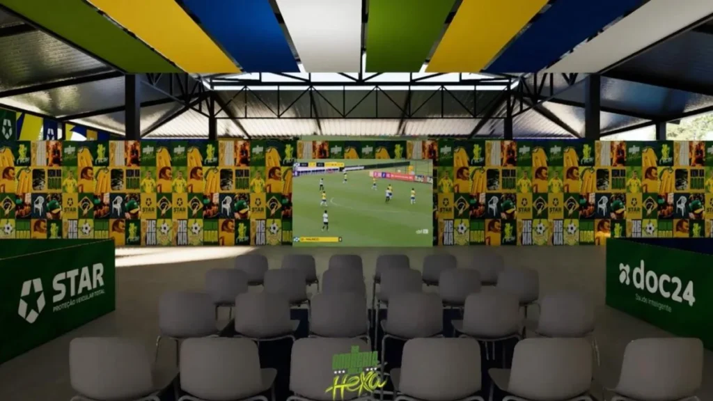 Joinville inaugura arena temática para curtir a Copa do Mundo em família Joinville inaugura arena temática para curtir a Copa do Mundo em família
