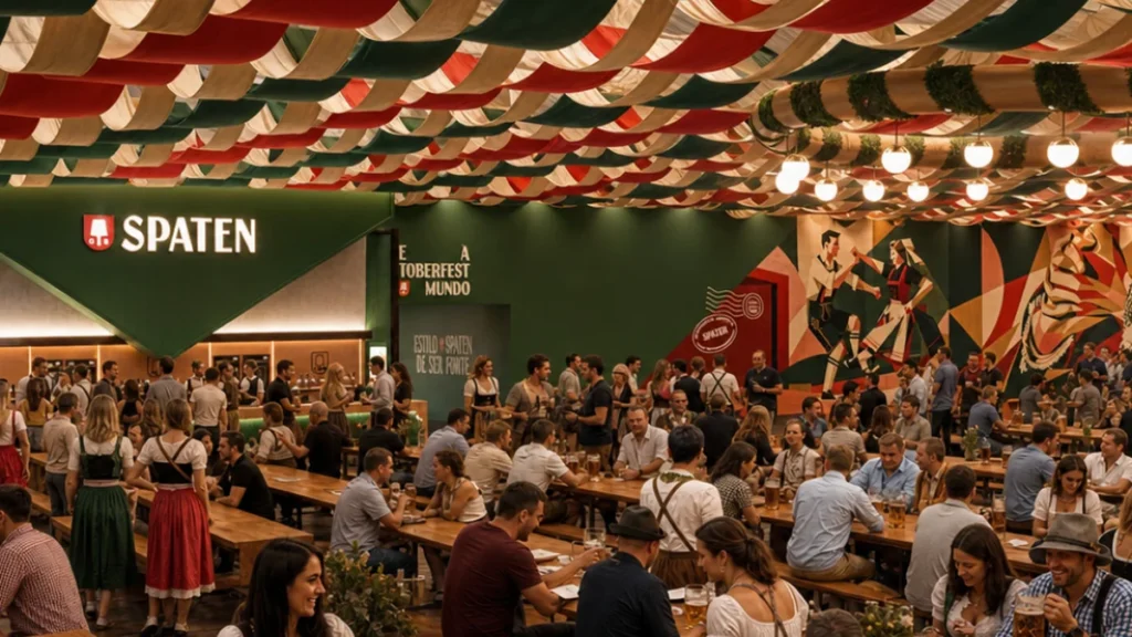 Spaten apresenta cenografia inspirada na Bavária para Oktoberfest Blumenau 2026 Spaten apresenta cenografia inspirada na Bavária para Oktoberfest Blumenau 2026