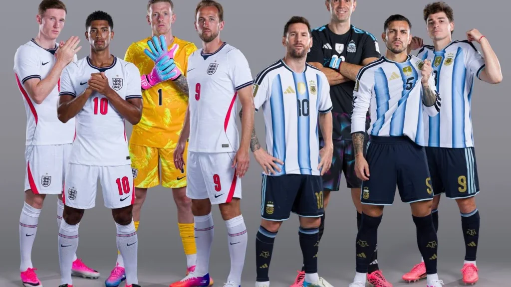 Inglaterra x Argentina: Escalações e Confronto Decisivo na Semifinal da Copa do Mundo