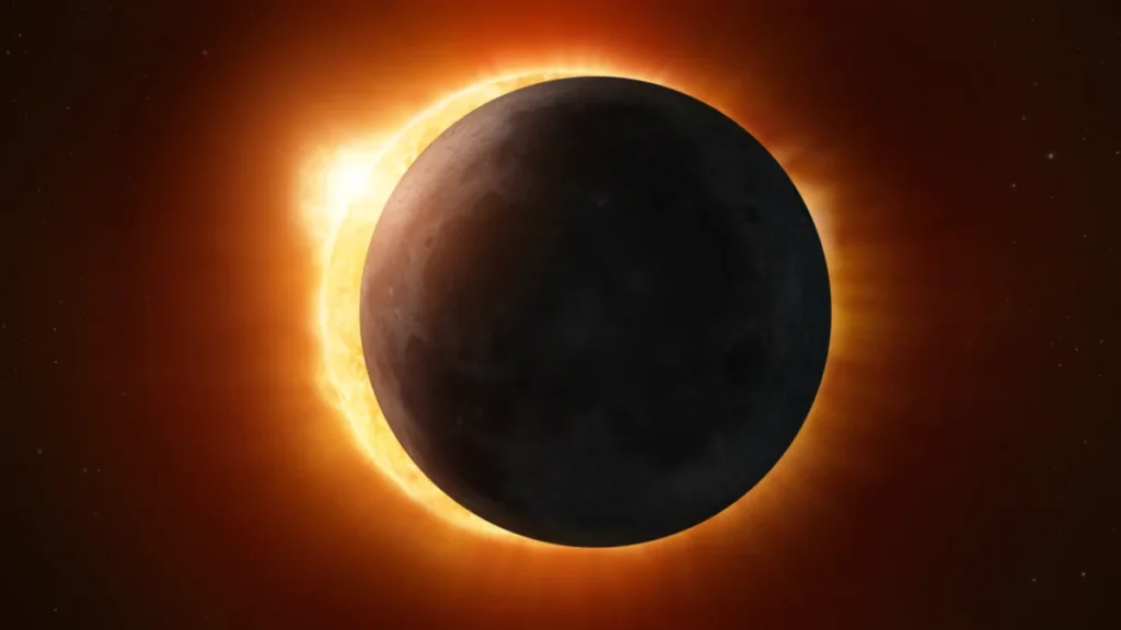 Eclipse solar transforma fim de tarde em Portugal com espetáculo raro