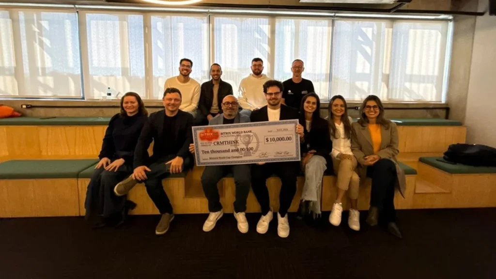 CRMThink de Joinville conquista título mundial em vendas da Bitrix24