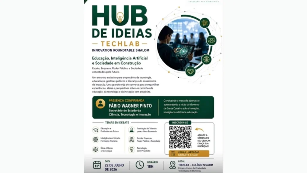 Blumenau debate o futuro da cidade com inteligência artificial no centro das atenções
