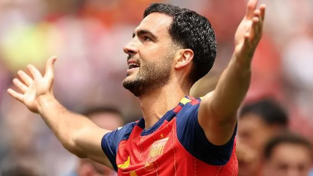 Merino brilha novamente e leva Espanha à semifinal contra França Merino brilha novamente e leva Espanha à semifinal contra França